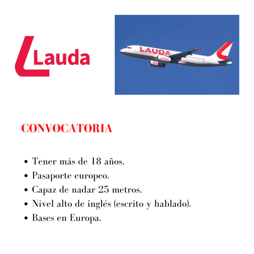 La aerolínea Lauda busca TCPs para sus bases en Europa