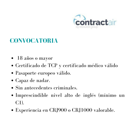 ContractAir está buscando actualmente TCP's